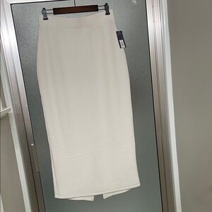 Universal Thread Cream Pencil Skirt